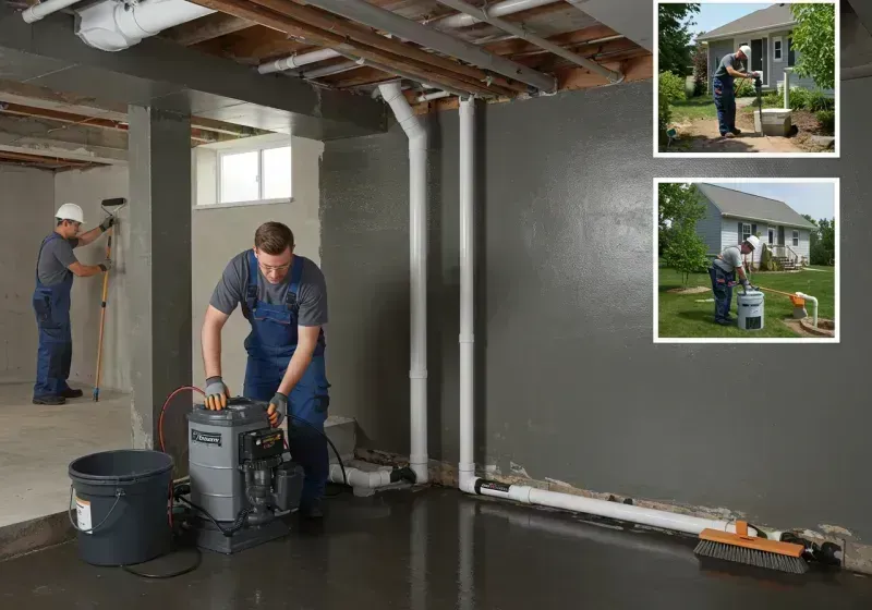 Basement Waterproofing and Flood Prevention process in Muskingum County, OH